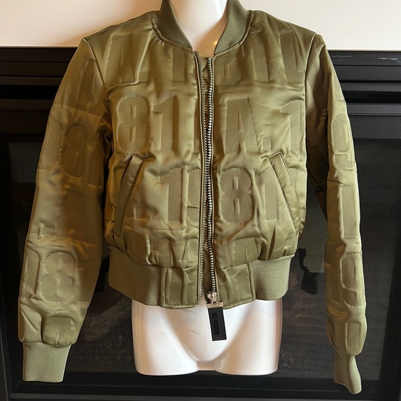 Guess Jackets & Blazers - Guess Elly Bomber Jacket -Olive
